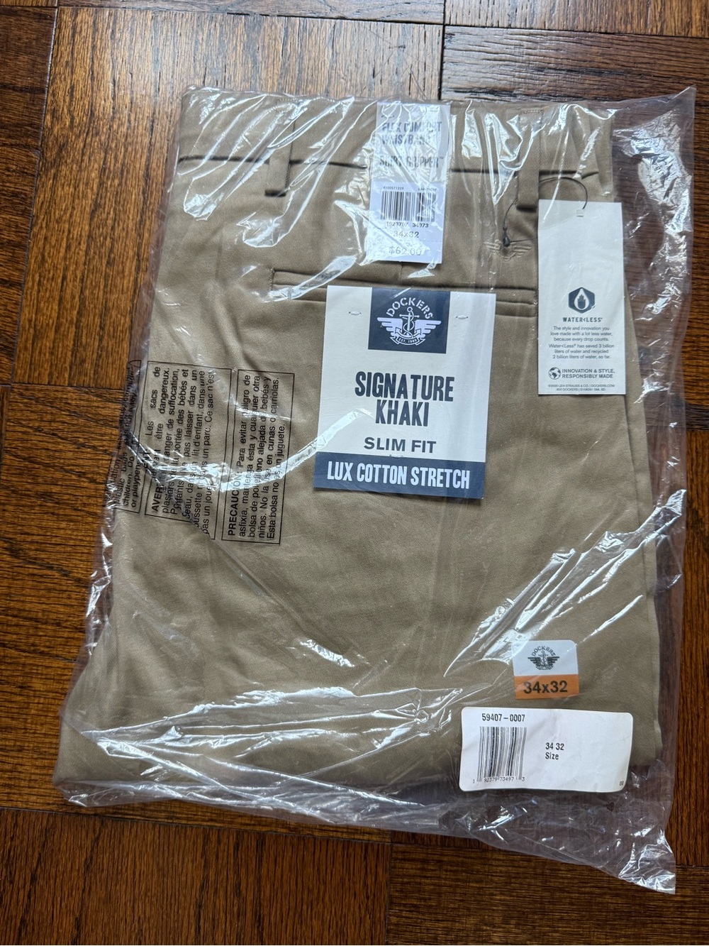 Dockers Signature Khaki Slim Fit Pants - Tan